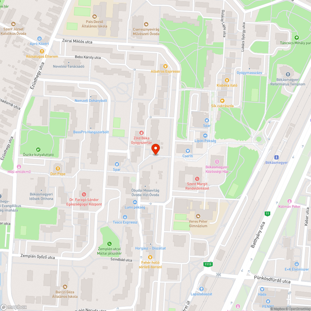 Kidőlt villamos doboz bejelentés helye