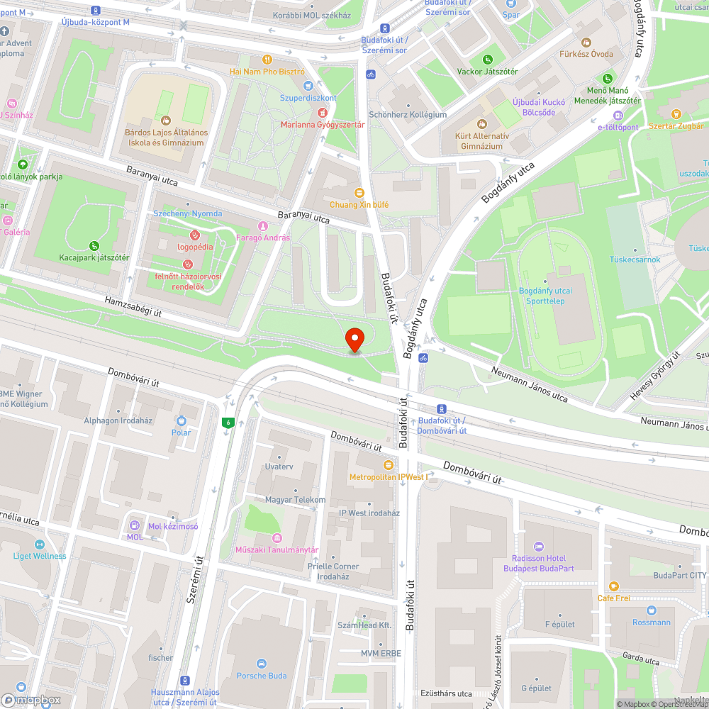 Kiszáradt fák bejelentés helye