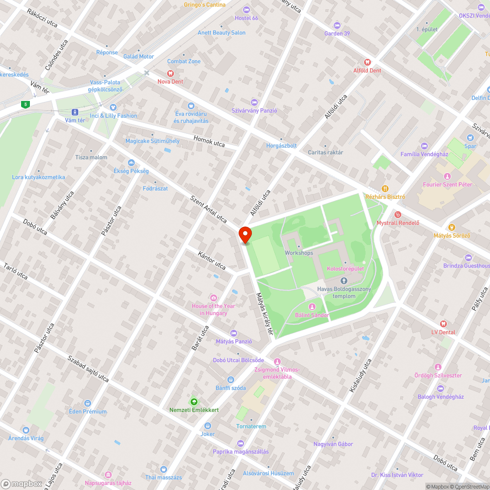 Katasztrofális útszakasz bejelentés helye