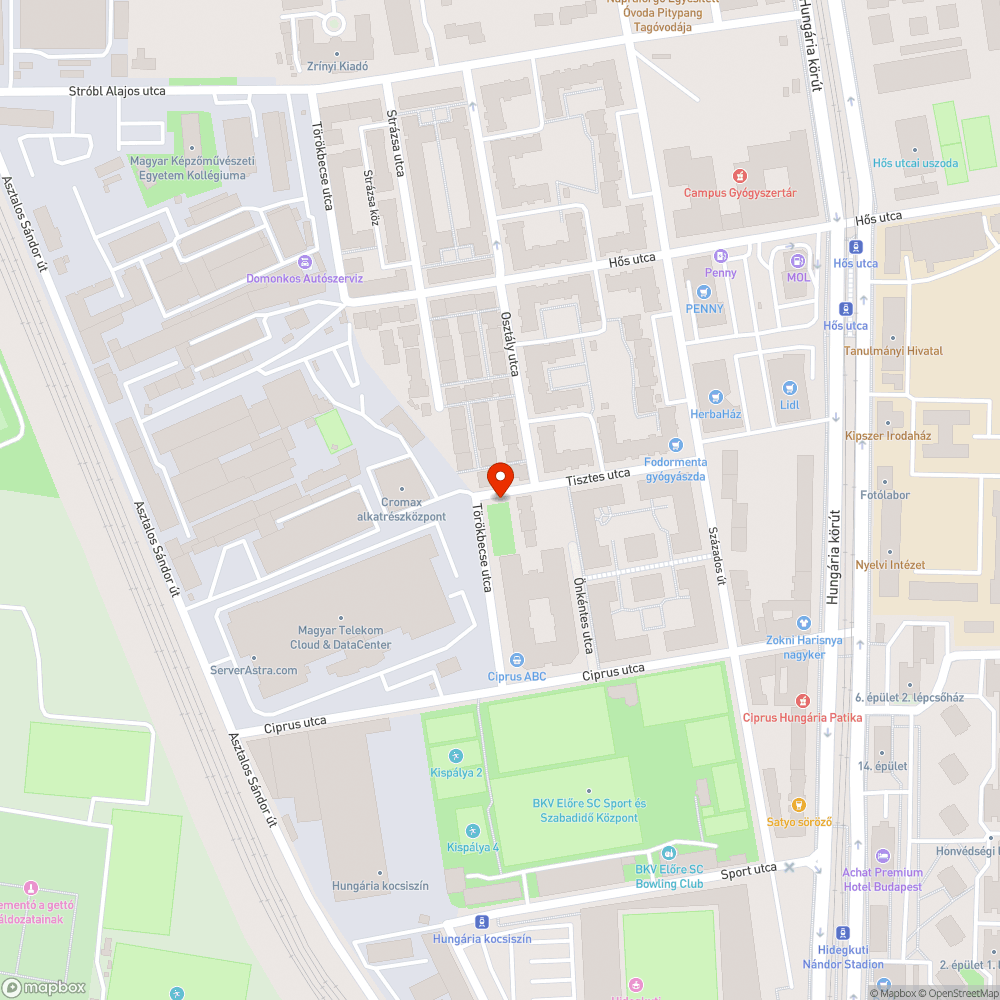 Szabálytalan pelenkázó bejelentés helye