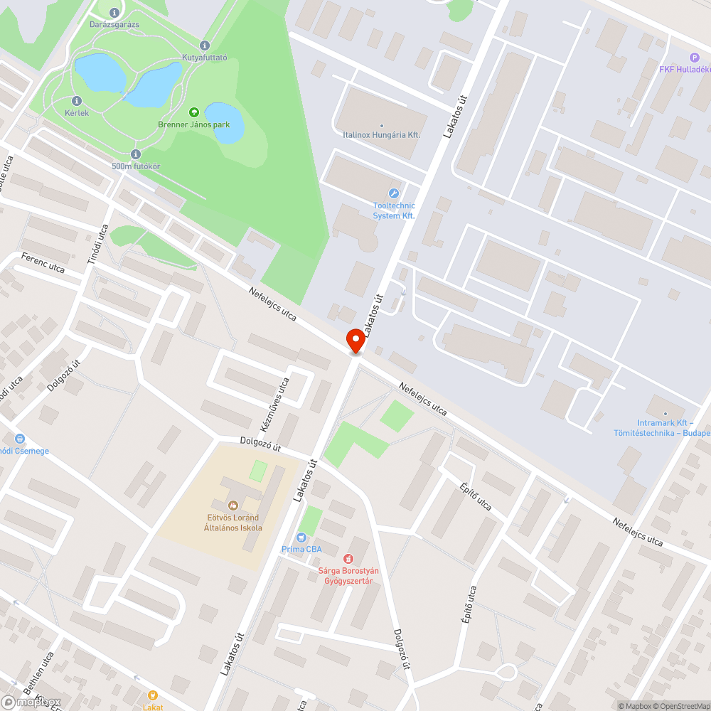 Lekopott zebrák bejelentés helye