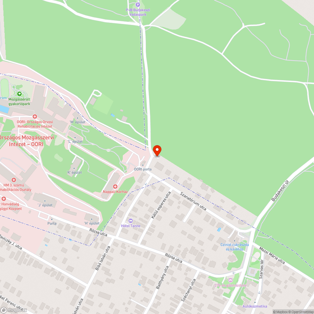 Elhagyott, lejárt műszakis Vectra bejelentés helye