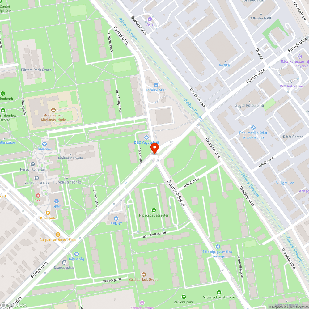 Növényzet kitakarja a gyalogos forgalmat bejelentés helye