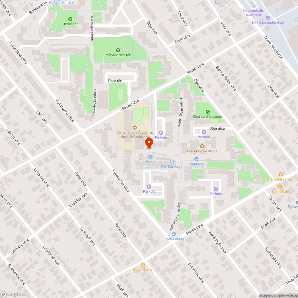 Eldugult víznyelő bejelentés helye