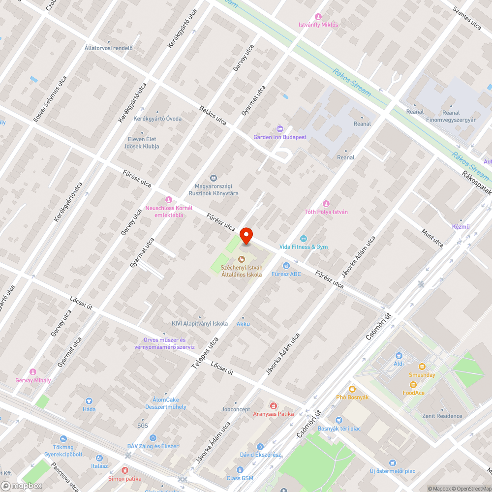 Roncsautó bejelentés helye