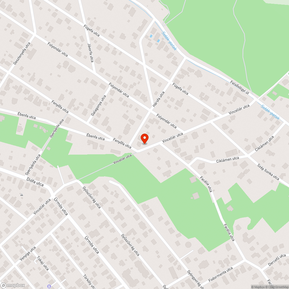 Belogo fák, bokrok bejelentés helye