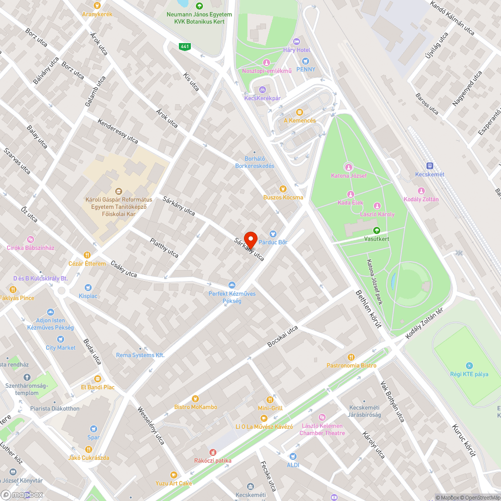 Balesetveszélyes járda bejelentés helye