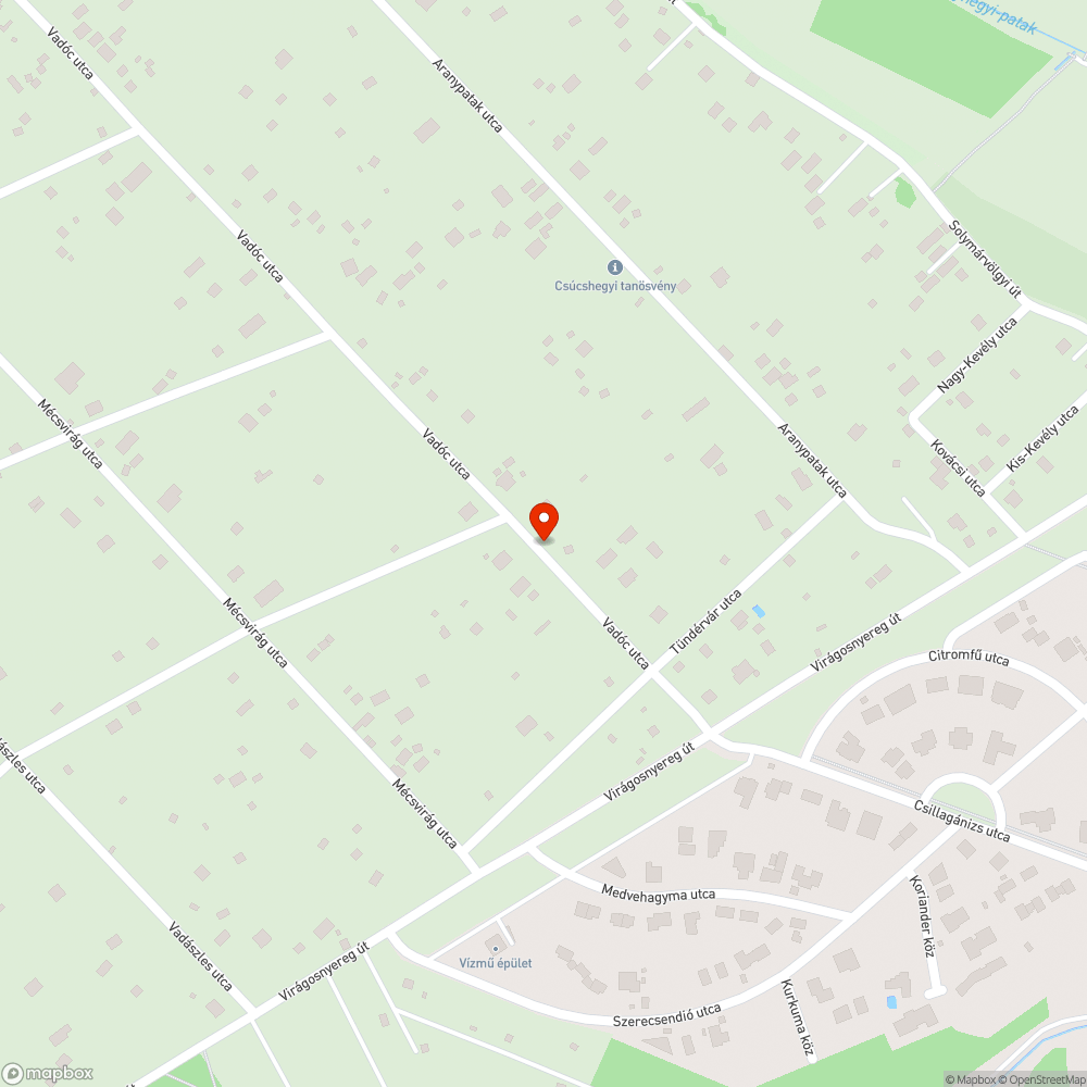 Útban lévő gépjármű bejelentés helye