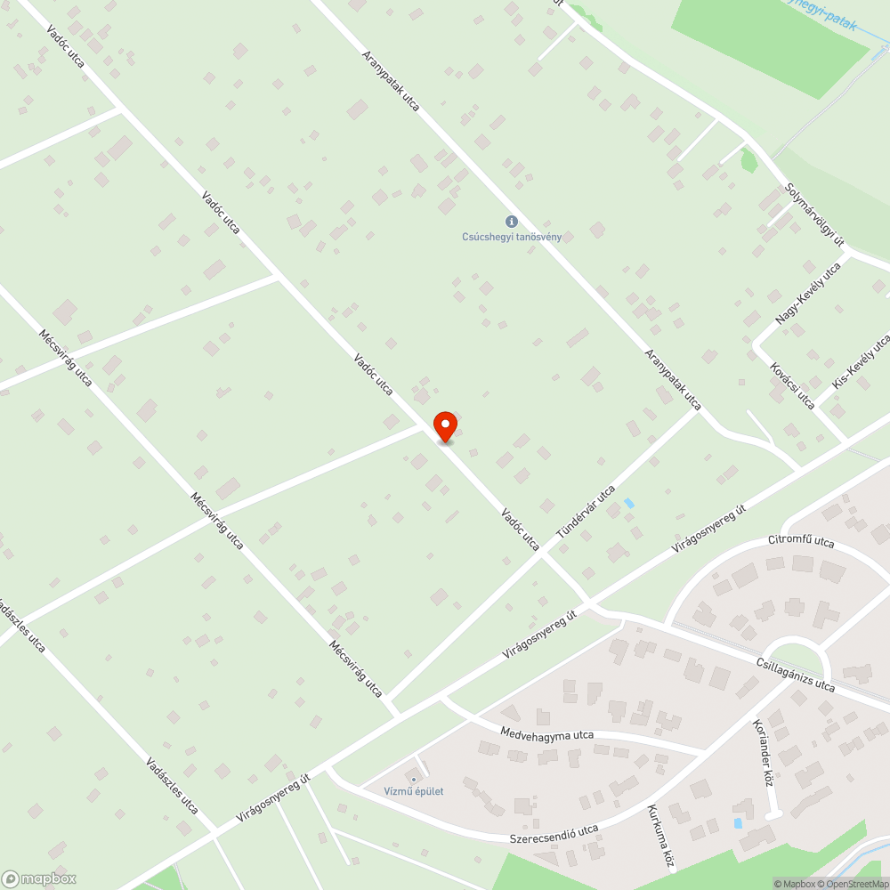 A nagy esőzések miatt járhatatlan az utca bejelentés helye