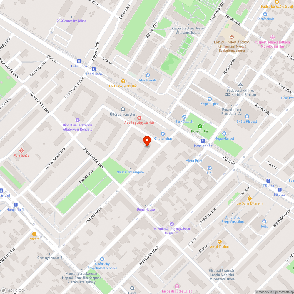 Elhagyatott Opel Corsa bejelentés helye