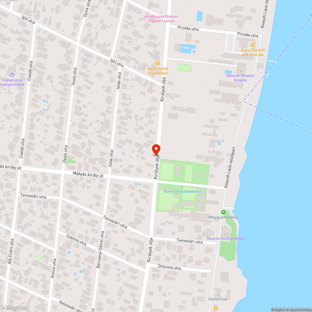 Obszcén graffiti bejelentés helye