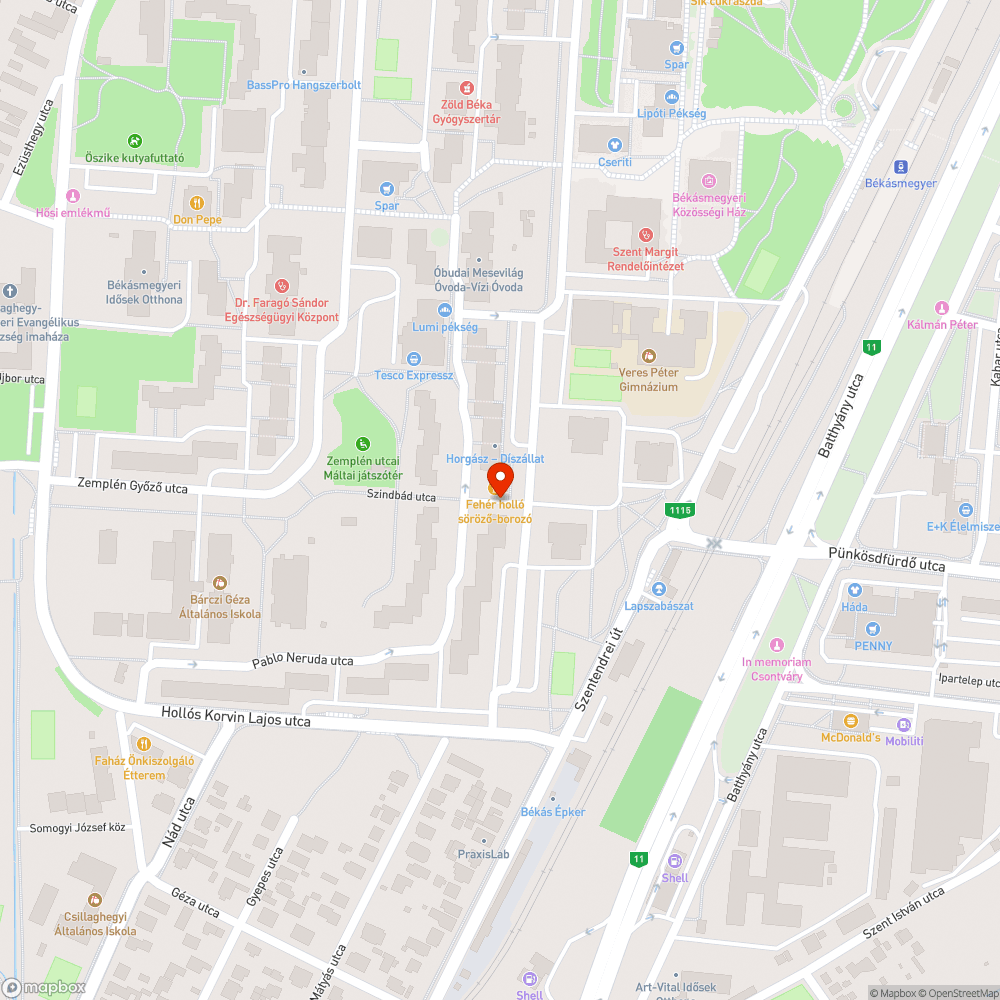 Gigakátyú bejelentés helye