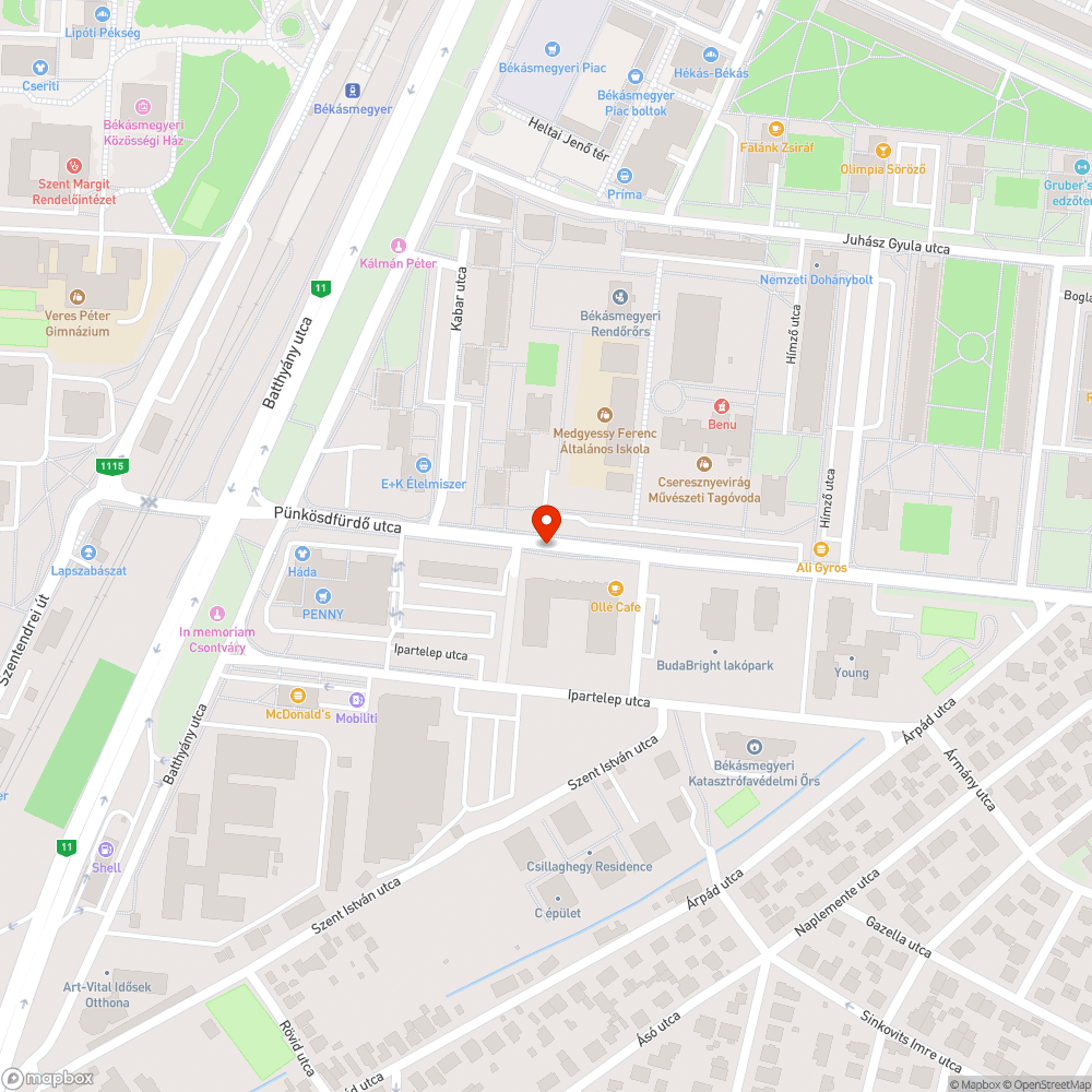 Borzasztó állapotú terület bejelentés helye