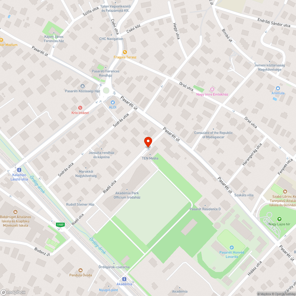 iroda előtti szemèt bejelentés helye