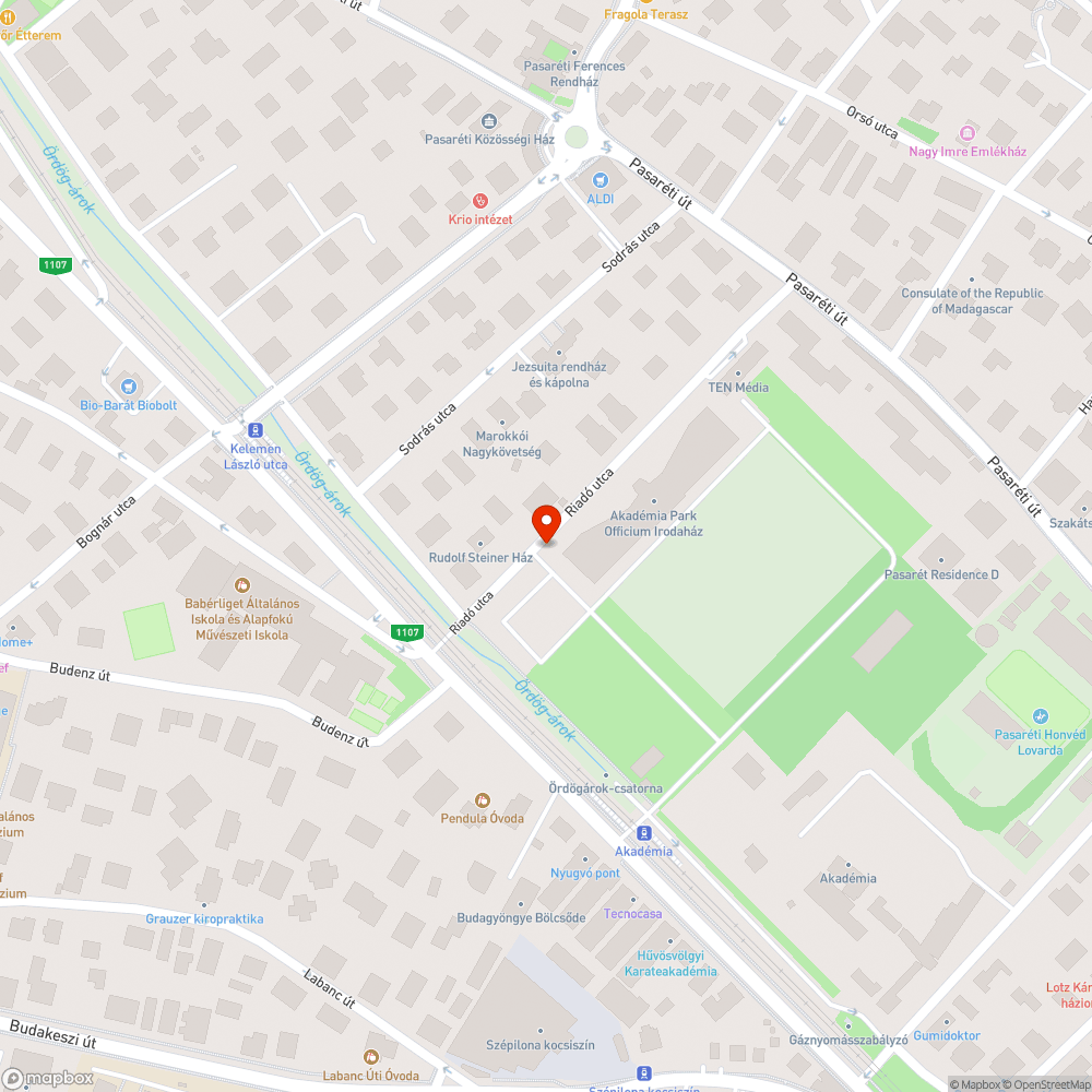 Szemét bejelentés helye