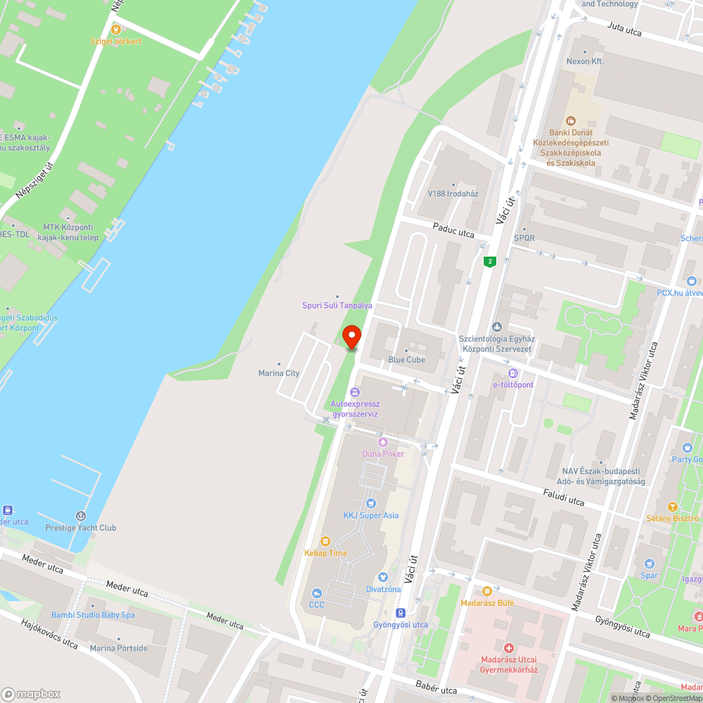 Elhagyott Thalia bejelentés helye