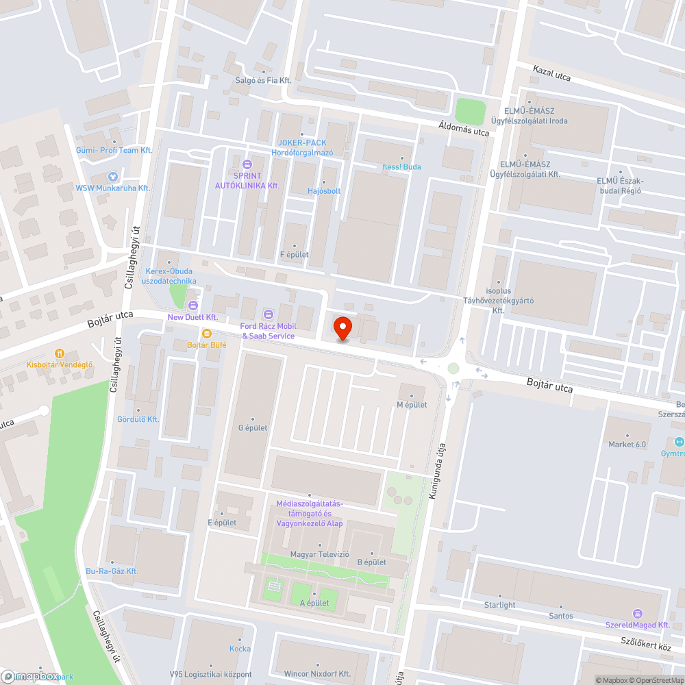 Otthagyott auto bejelentés helye