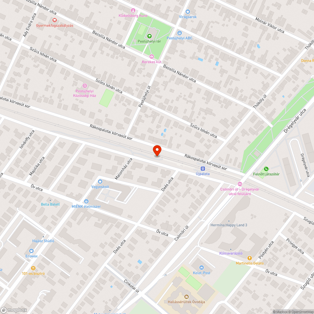 Gondozatlan vasút melletti terület bejelentés helye