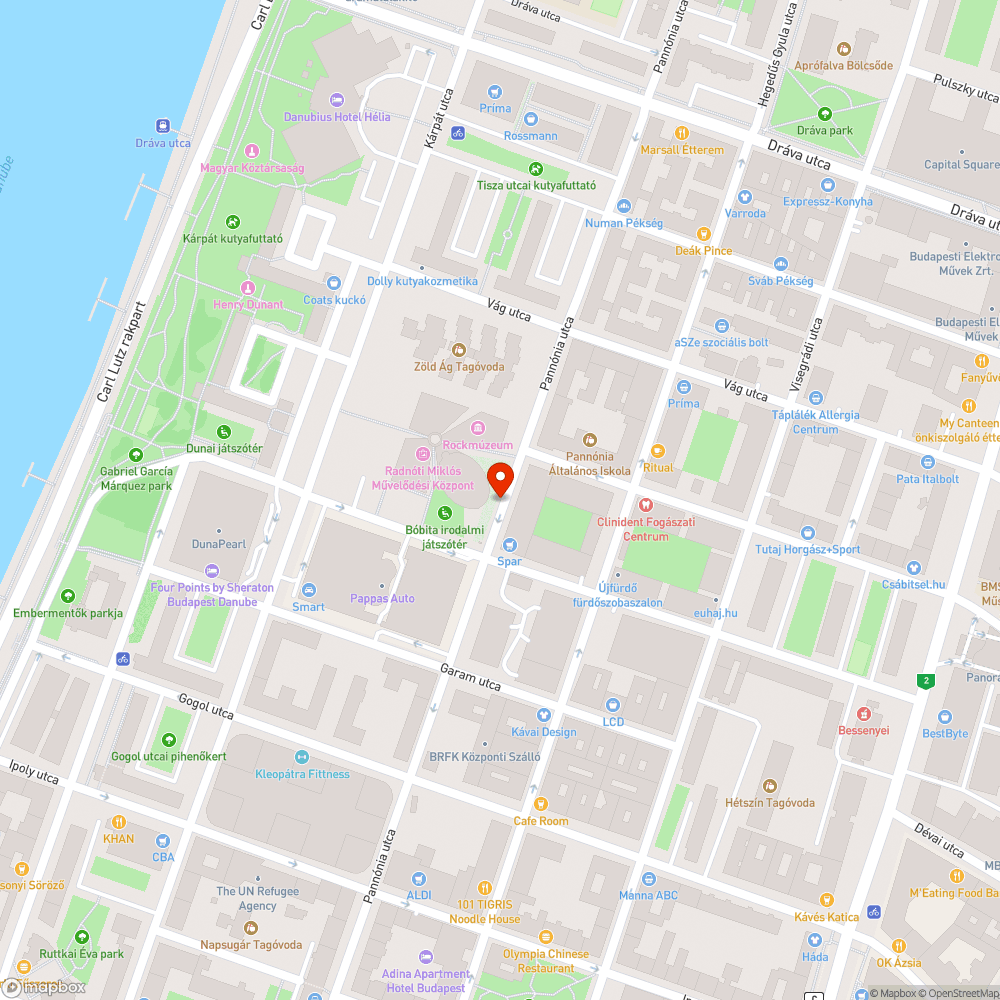 Gyalogos és autós közlekedőkre veszélyes kátyúk, repülő aszfaltdarabok bejelentés helye