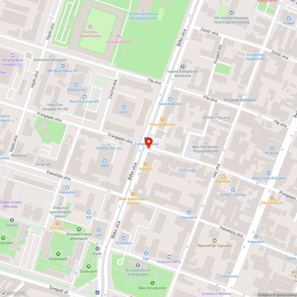 Gyalogátkelő takarásban fától bejelentés helye