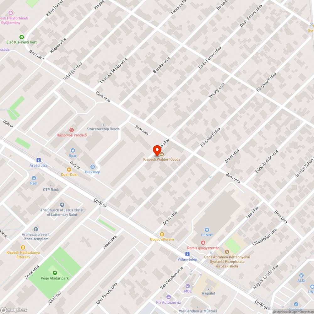 Több kátyú bejelentés helye