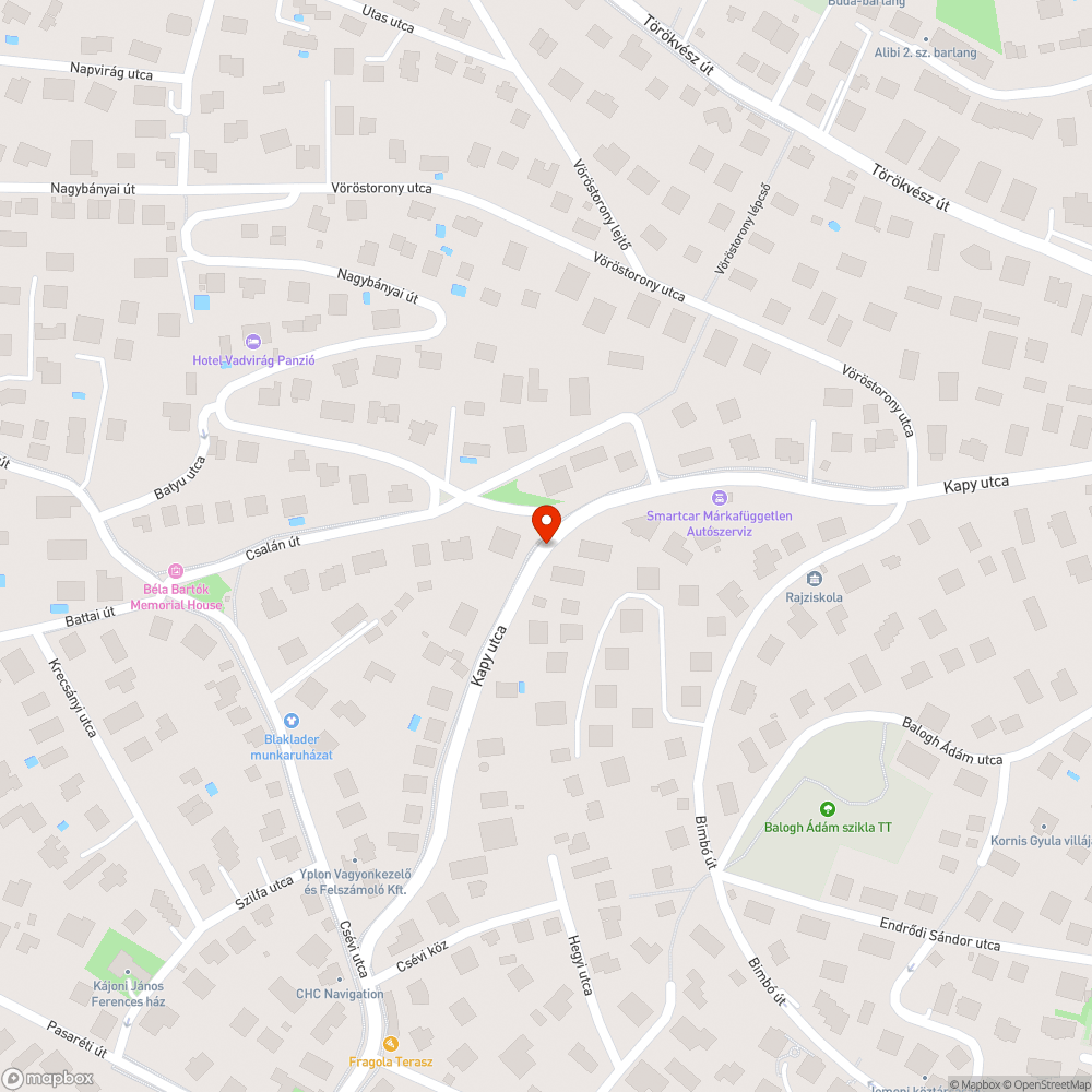 Távközlési kábel lelóg bejelentés helye