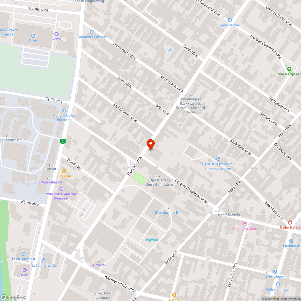 Rendezetlen kert bejelentés helye