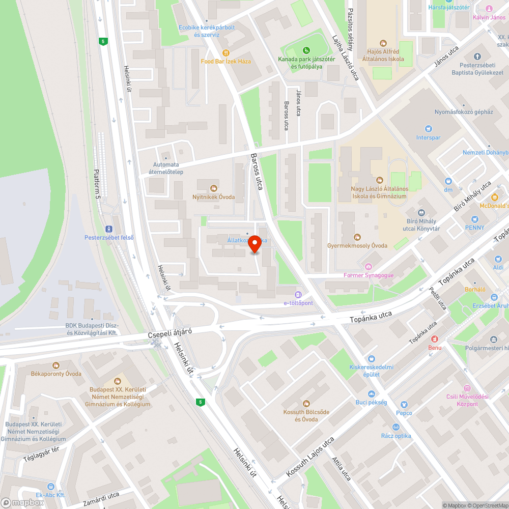 Zöldterület rehabilitálás bejelentés helye