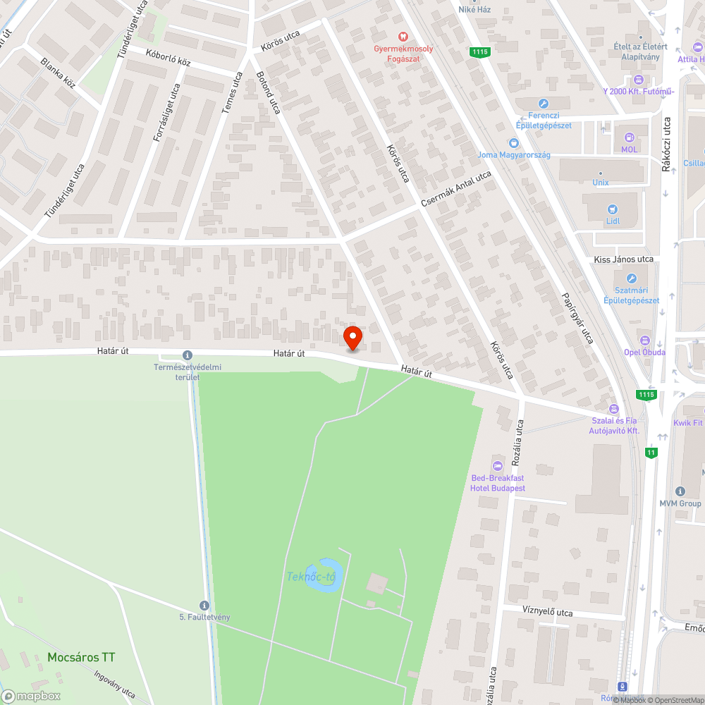 Megsüllyedt járda. bejelentés helye