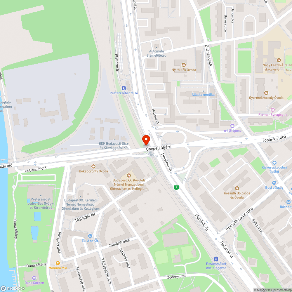 Üres reklámtábla bejelentés helye