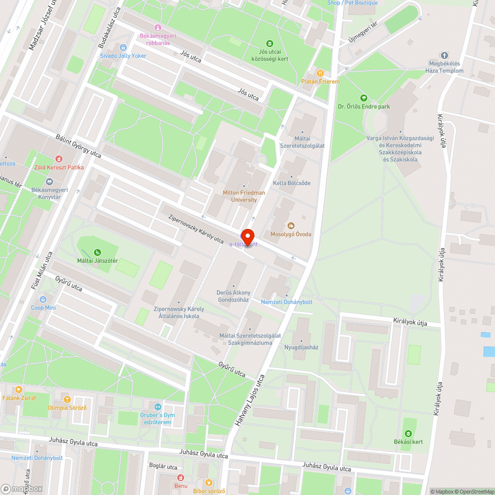 Meghaltnak tűnő fa bejelentés helye