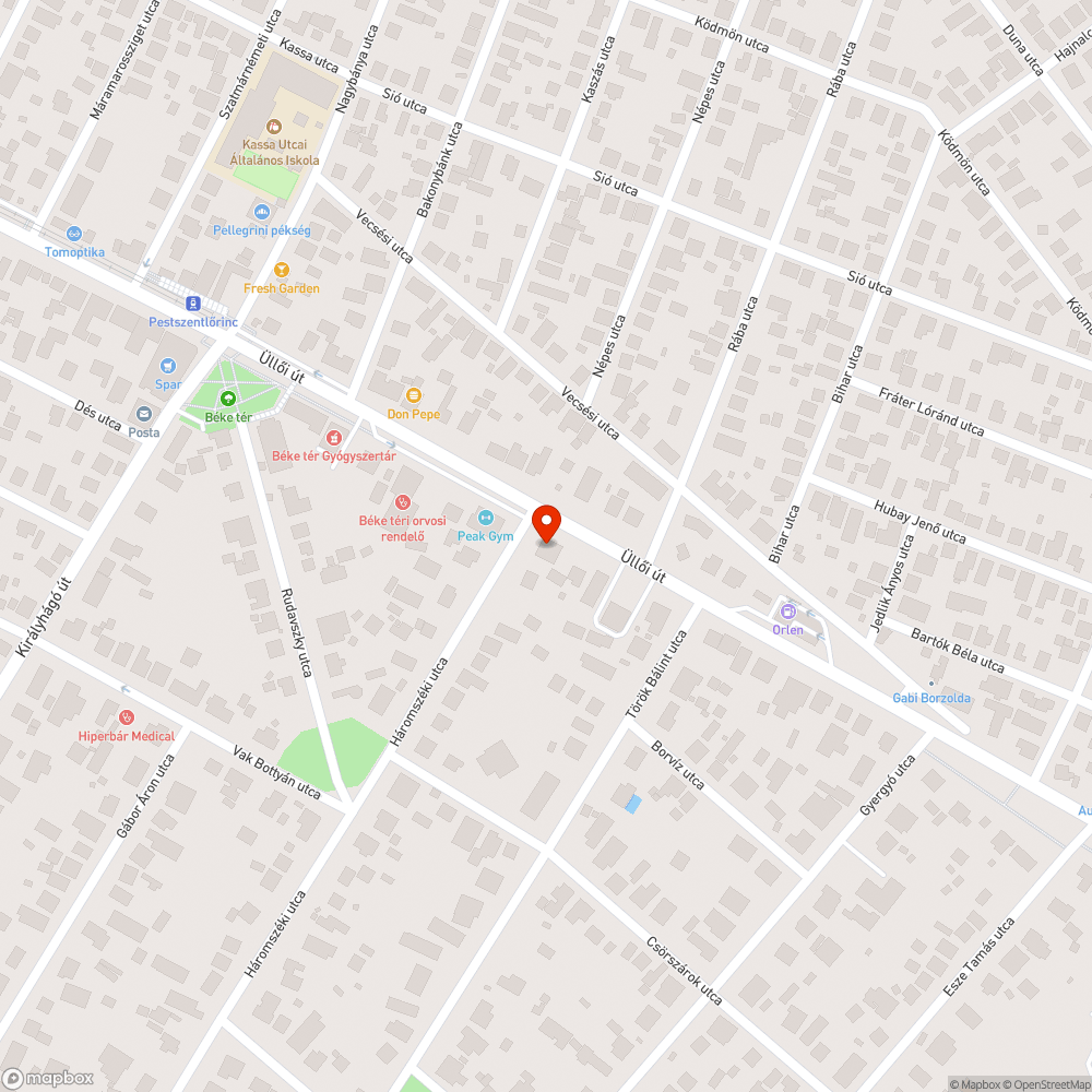 Hiányos, megsüllyedt fedél bejelentés helye