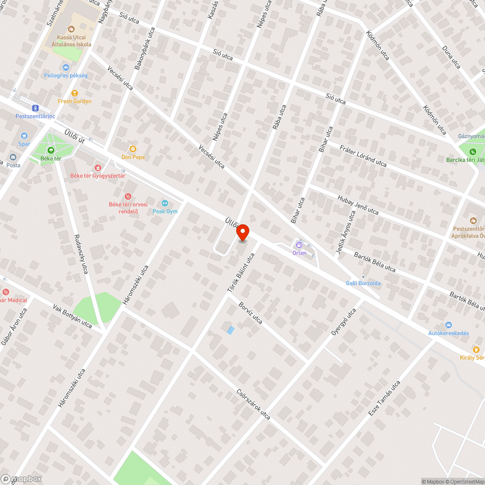 Hiányos Telekom bejelentés helye