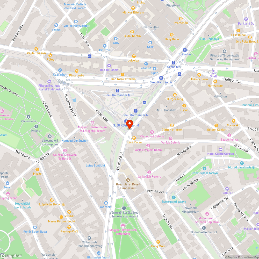 Leszakadt aknafedél bejelentés helye