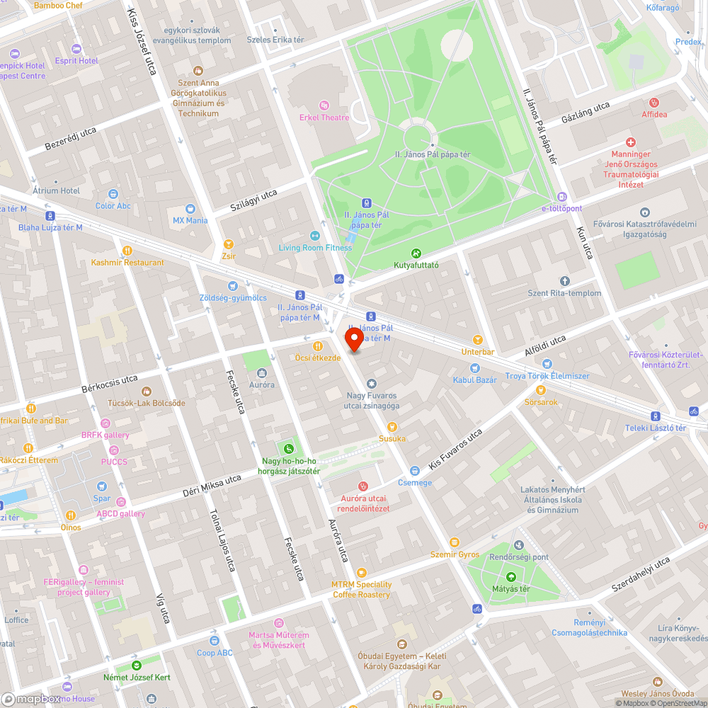 Szemetes buszmegálló bejelentés helye