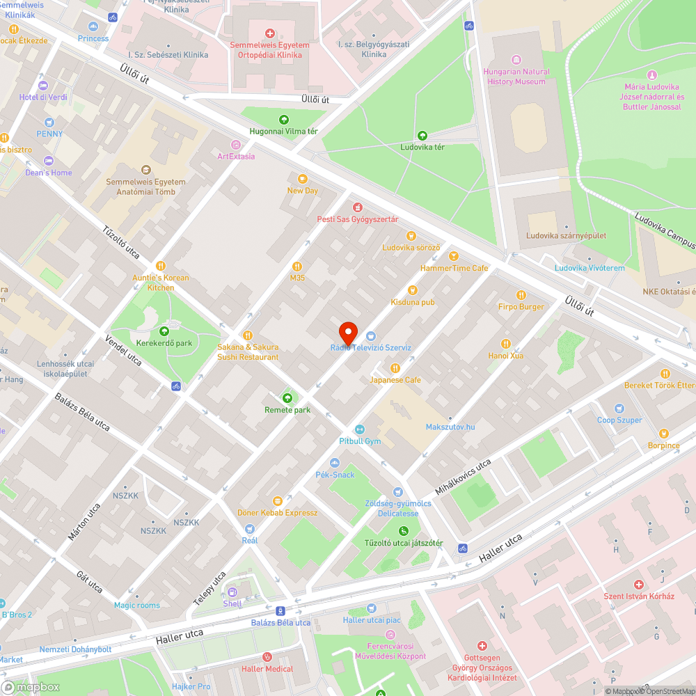 matrac és lomok az utcán bejelentés helye