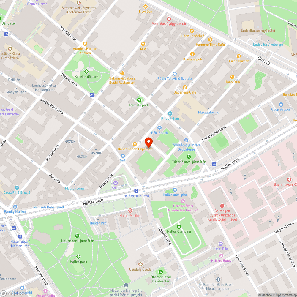 Elhagyott gáztűzhely bejelentés helye