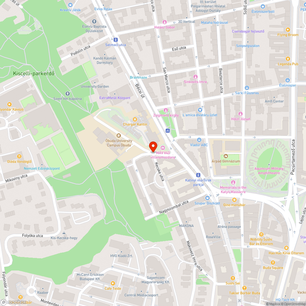 Öt utcai lámpa nem világít a Doberdó utcában bejelentés helye