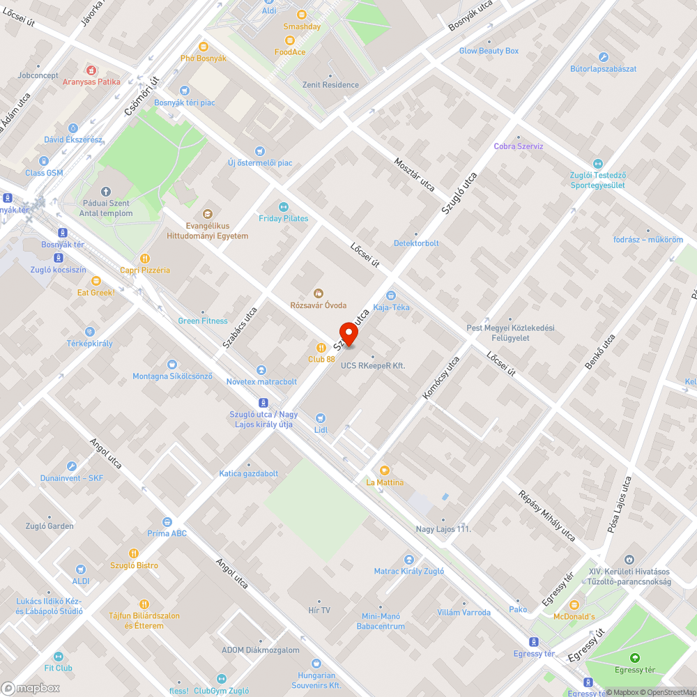 Emberi ürülék! bejelentés helye