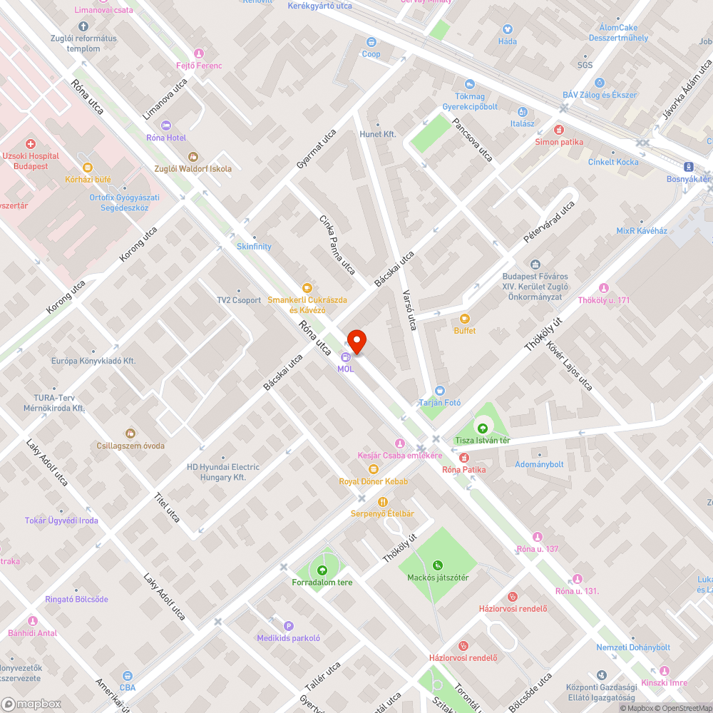 Rendszám nélküli autó bejelentés helye