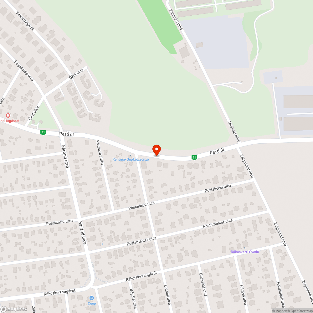 Elpusztult cica bejelentés helye