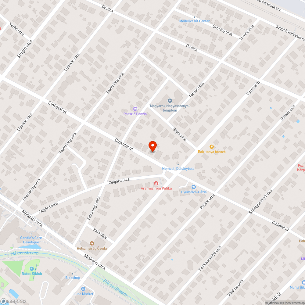 Kettő szakszerűtlen útátvágás a Cinkotai úton bejelentés helye