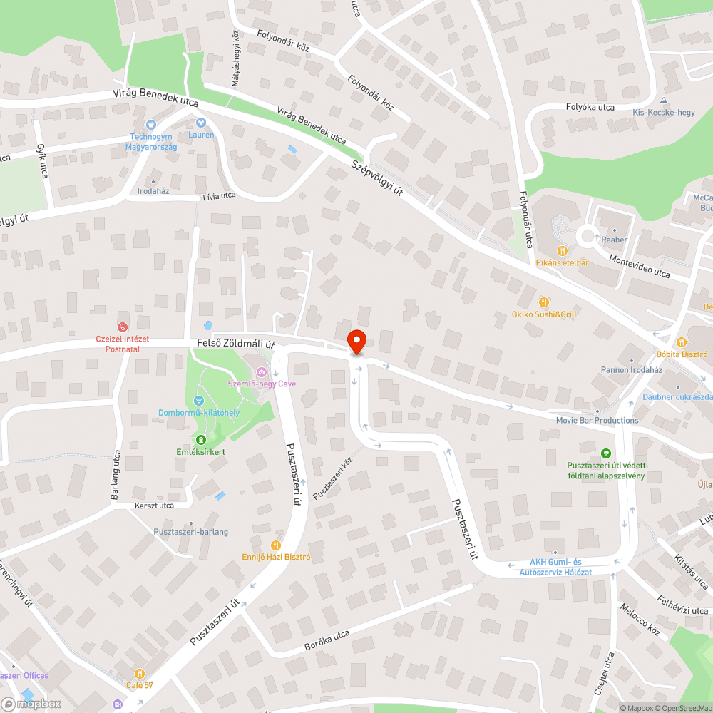 Javítási lehetőség forgalomtól elzárt területnél bejelentés helye