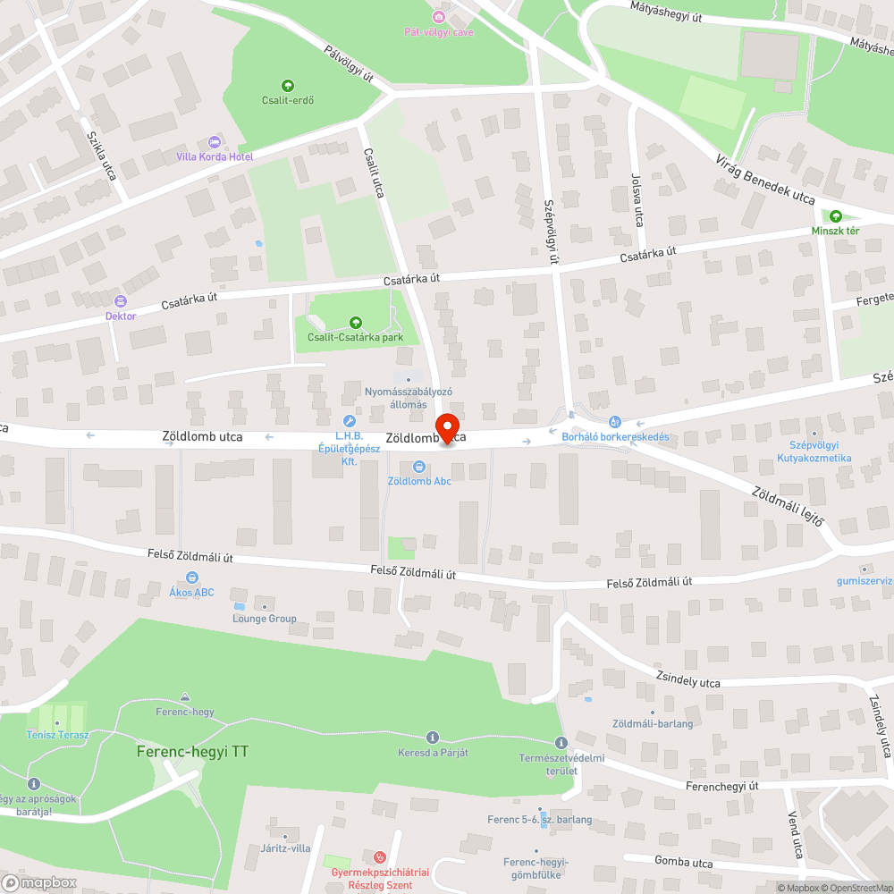 Szivárgó víz bejelentés helye