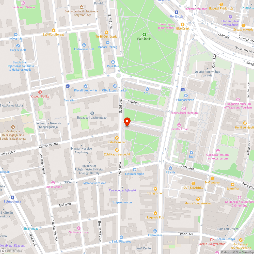 Veszélyes fa bejelentés helye