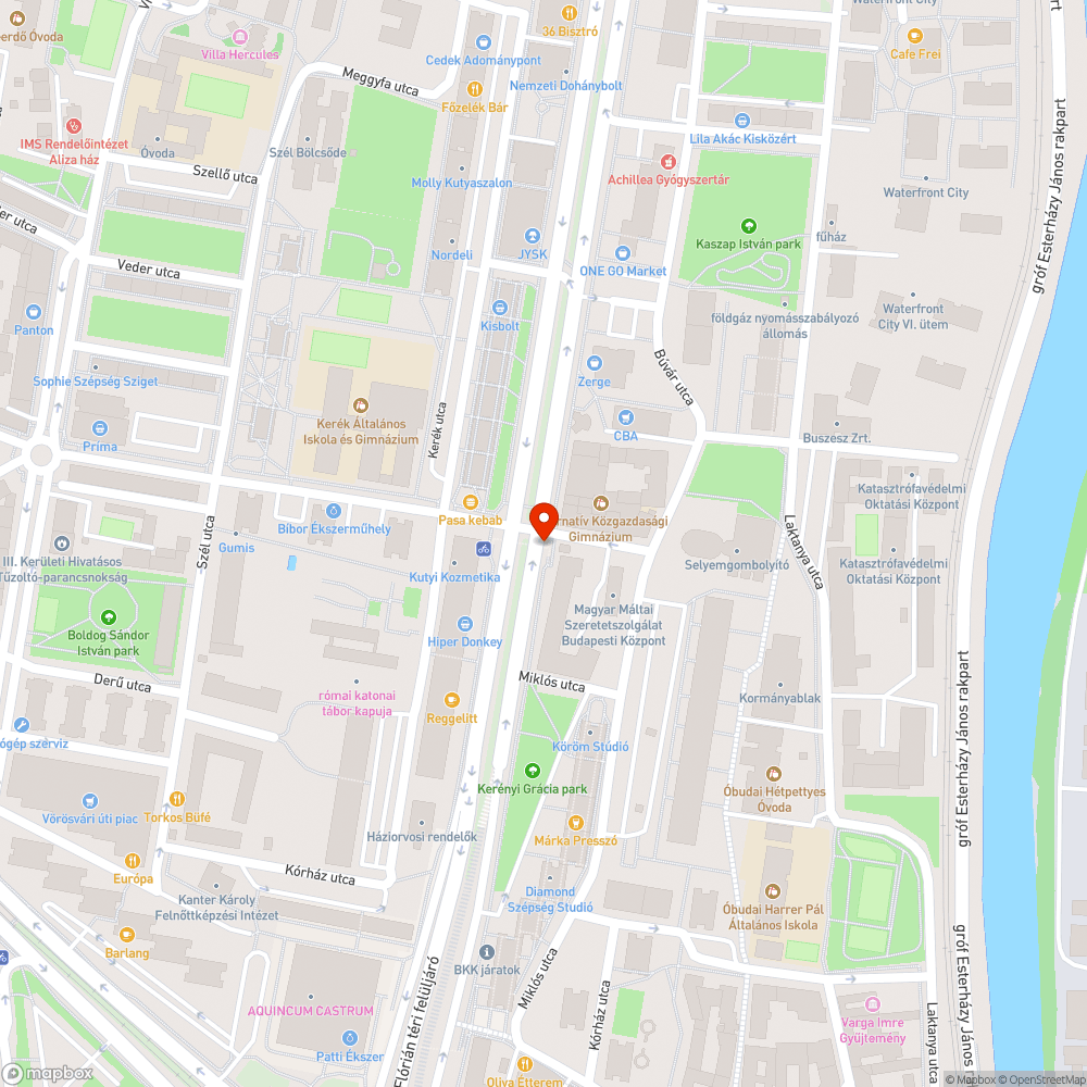 Graffitik az aluljáróban bejelentés helye