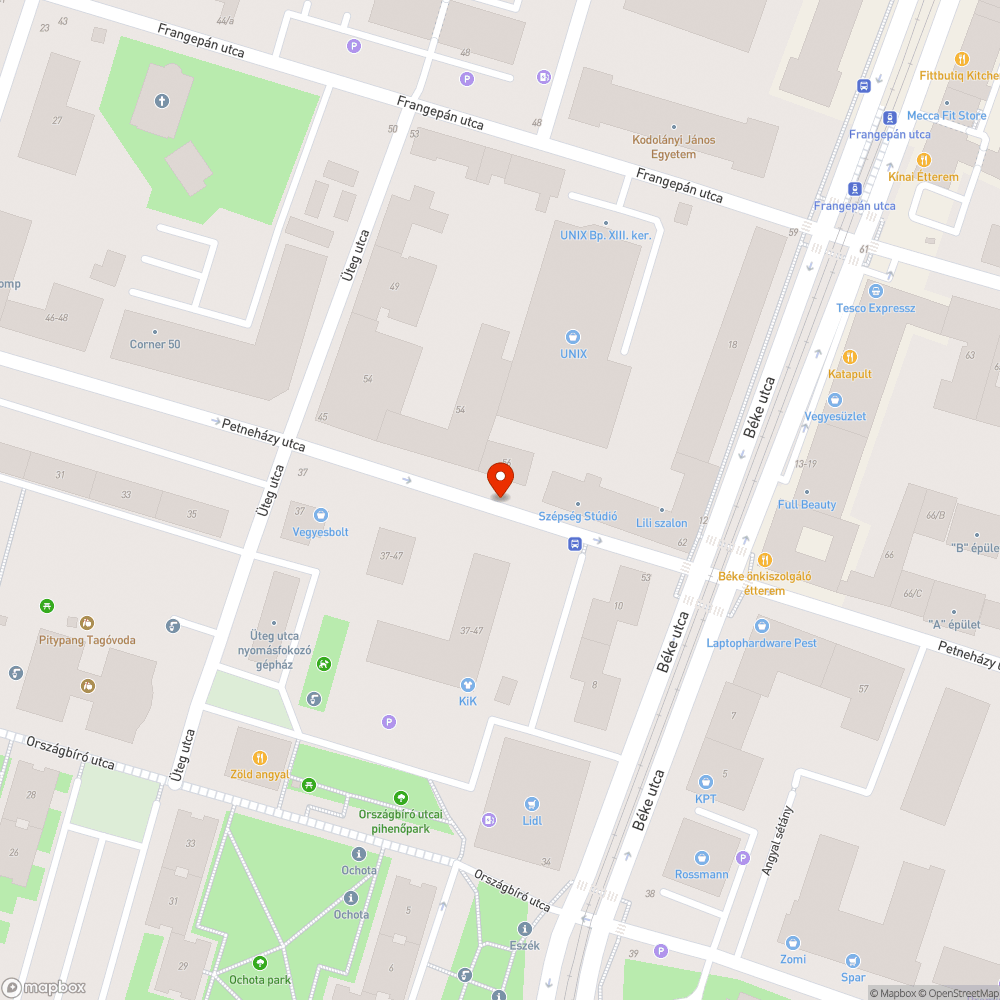 Kiszáradt facsemete bejelentés helye