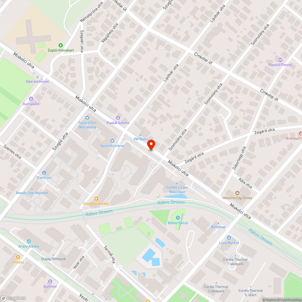 Itt felejtett zöldhulladék és szemét bejelentés helye