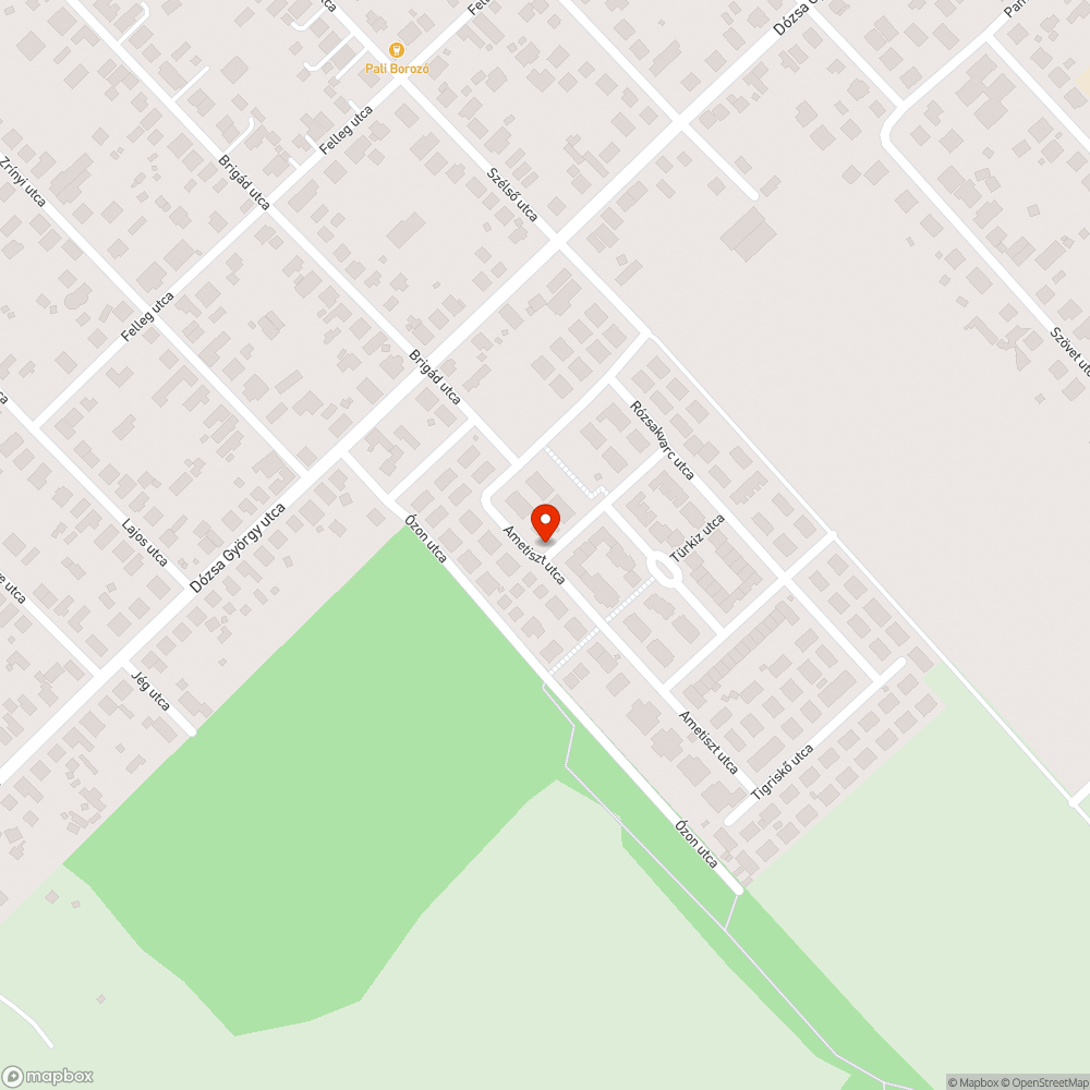 Űrszelvénybe logó kerítés bejelentés helye