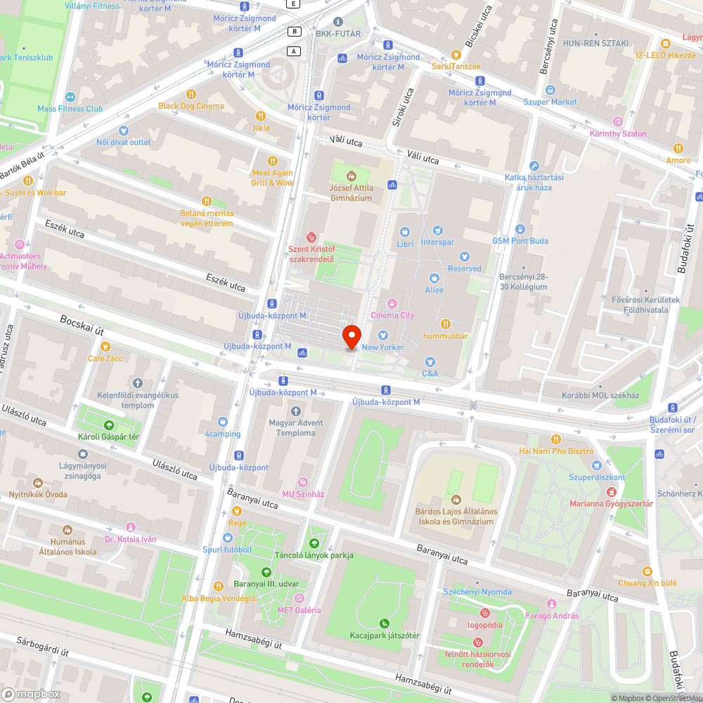 Csótány invázió bejelentés helye